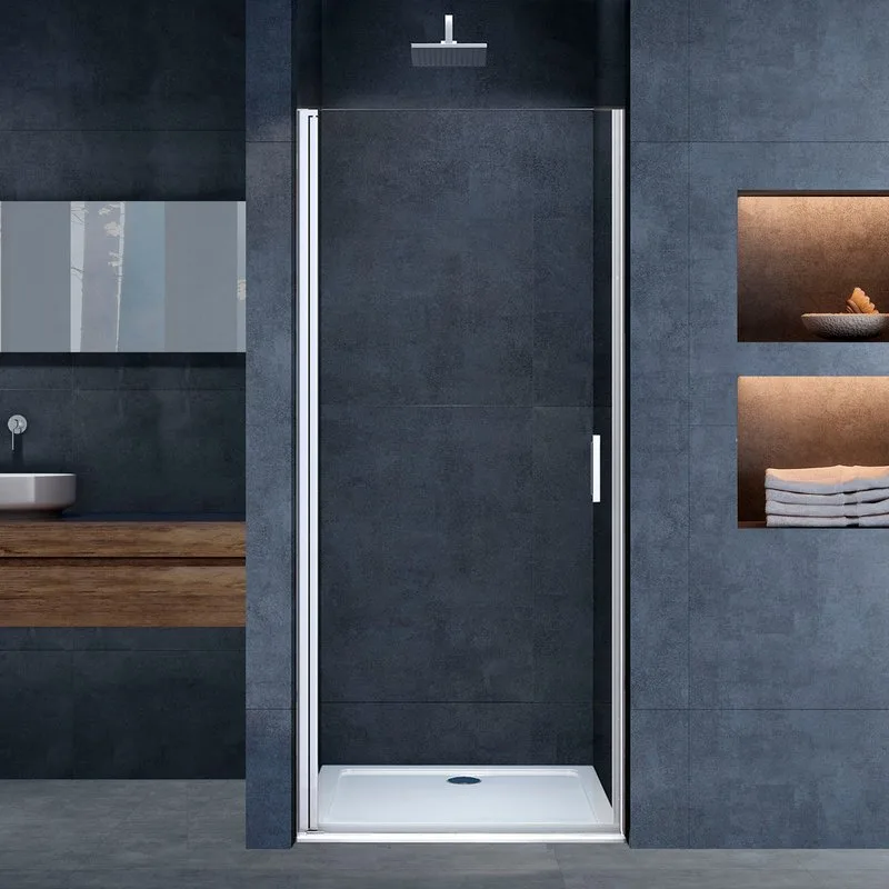 Душевая дверь в нишу Vincea Alpha VDP-3AL700CL 70 см, стекло прозрачное, хром Sancos — официальный сайт