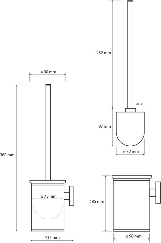 Ершик Bemeta Neo 102313075 Sancos — официальный сайт