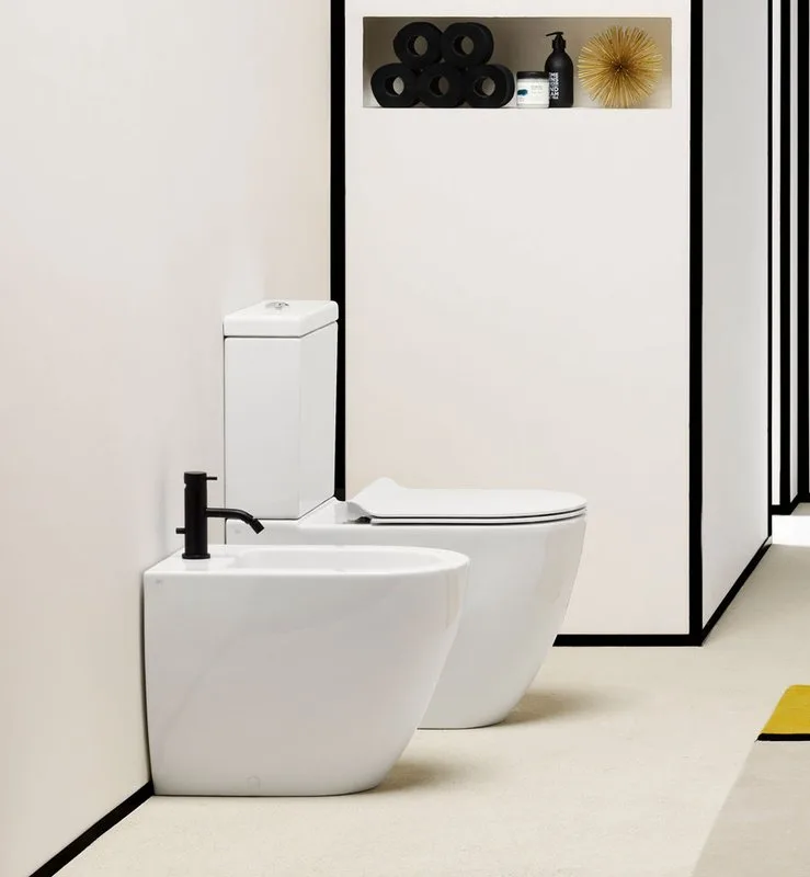 Унитаз-компакт напольный GSI Pura 881711 Sancos — официальный сайт
