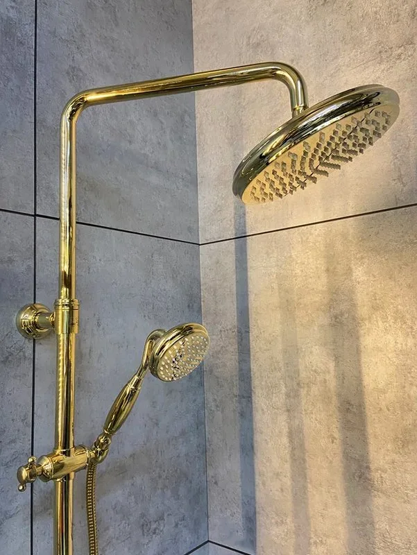 Душевая стойка AltroBagno Beatrice 030408 Or, золото Sancos — официальный сайт