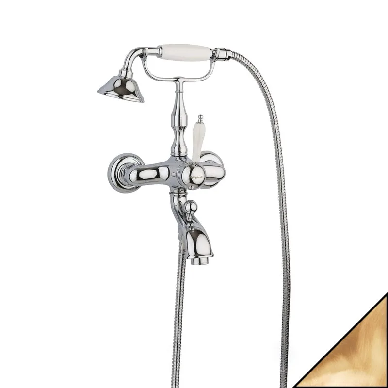 Смеситель для ванны с душем Margaroli Classica RU1004AA01BR Sancos — официальный сайт