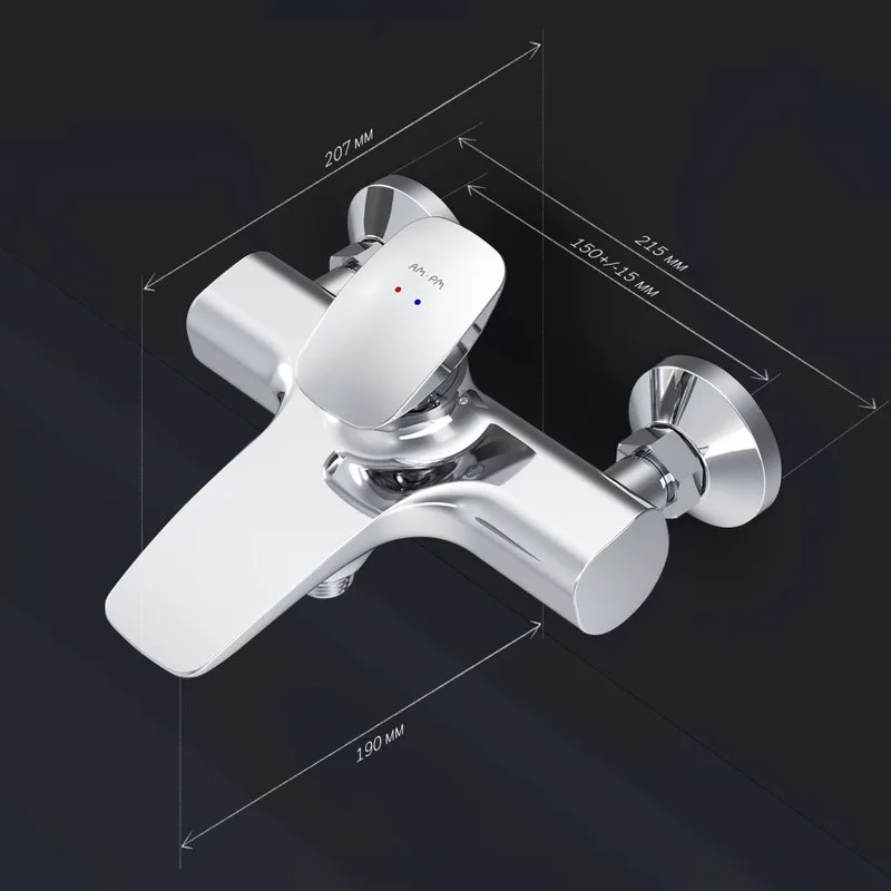 Смеситель для ванны с душем AM.PM Spirit V2.0 F70A10000 Sancos — официальный сайт
