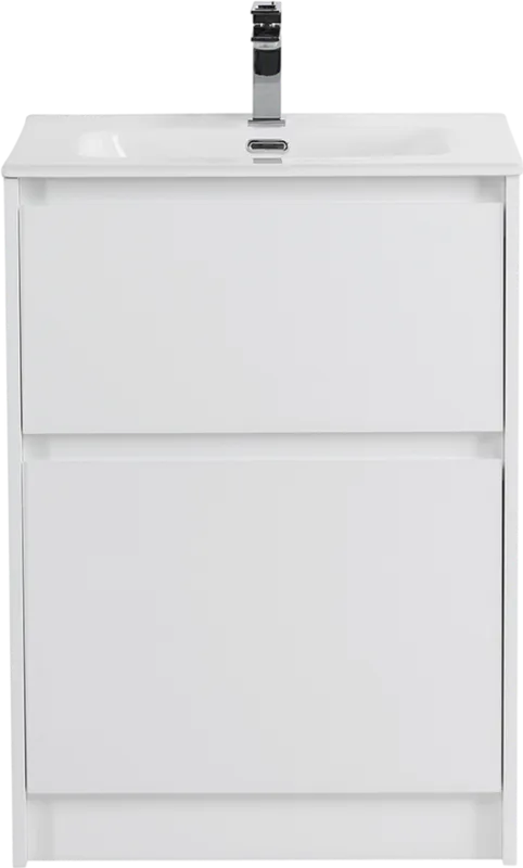 Тумба под раковину без столешницы BelBagno Kraft 60 напольная, bianco opaco Sancos — официальный сайт