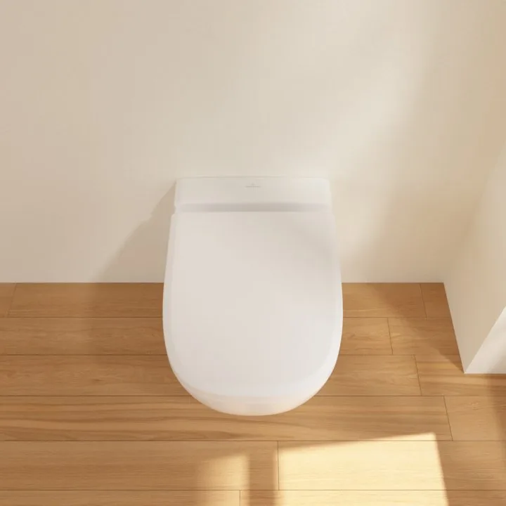 Крышка-сиденье Villeroy & Boch Antheus 8M18S1RW stone white Sancos — официальный сайт