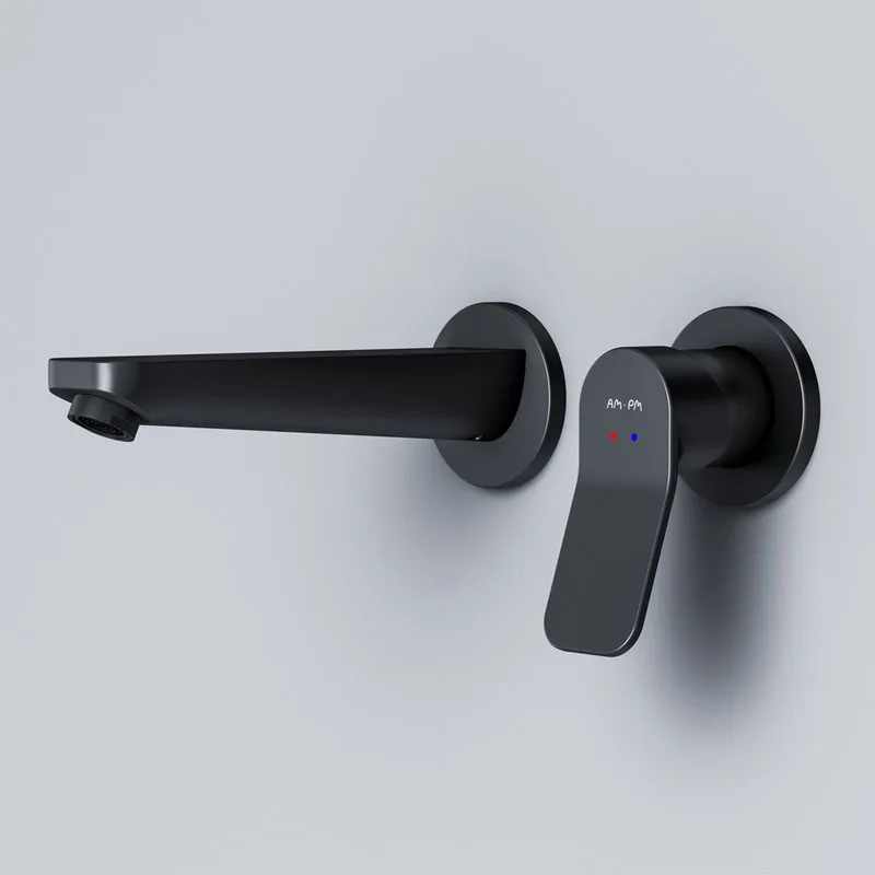 Смеситель для раковины AM.PM X-Joy F85A72622 С ВНУТРЕННЕЙ ЧАСТЬЮ, черный Sancos — официальный сайт