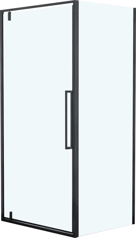 Душевой уголок RGW Stilvoll SV-02B+80 см (79-82)x80x200 профиль черный матовый, стекло прозрачное Sancos — официальный сайт