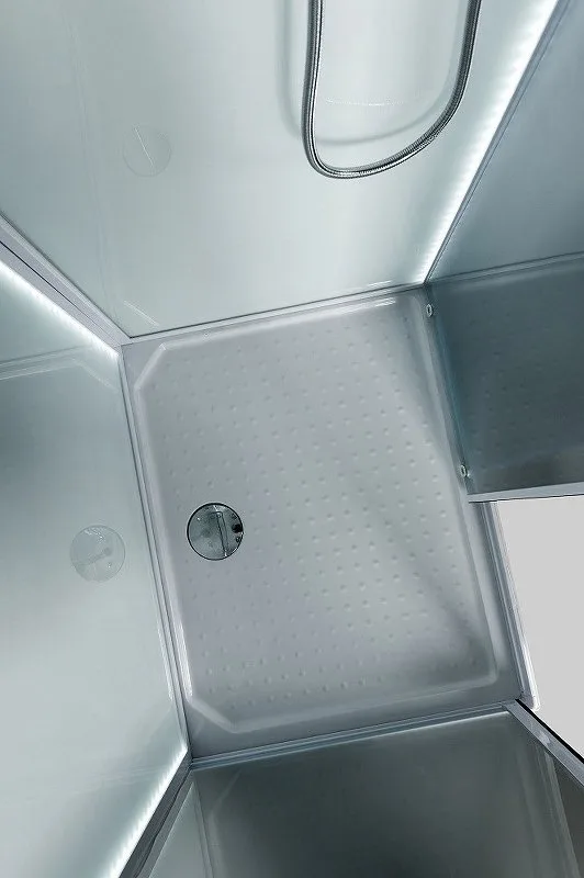 Душевая кабина Esbano Led ESKL108CKR Sancos — официальный сайт