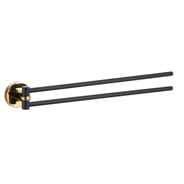 Полотенцедержатель Wonzon & Woghand WW-9231 черный, золото
