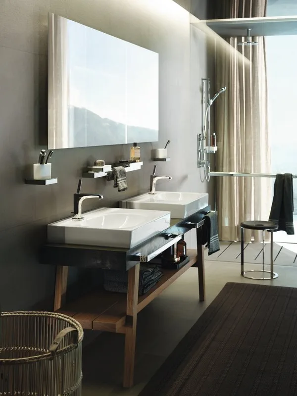 Кронштейн для верхнего душа Hansgrohe 27479000 Sancos — официальный сайт