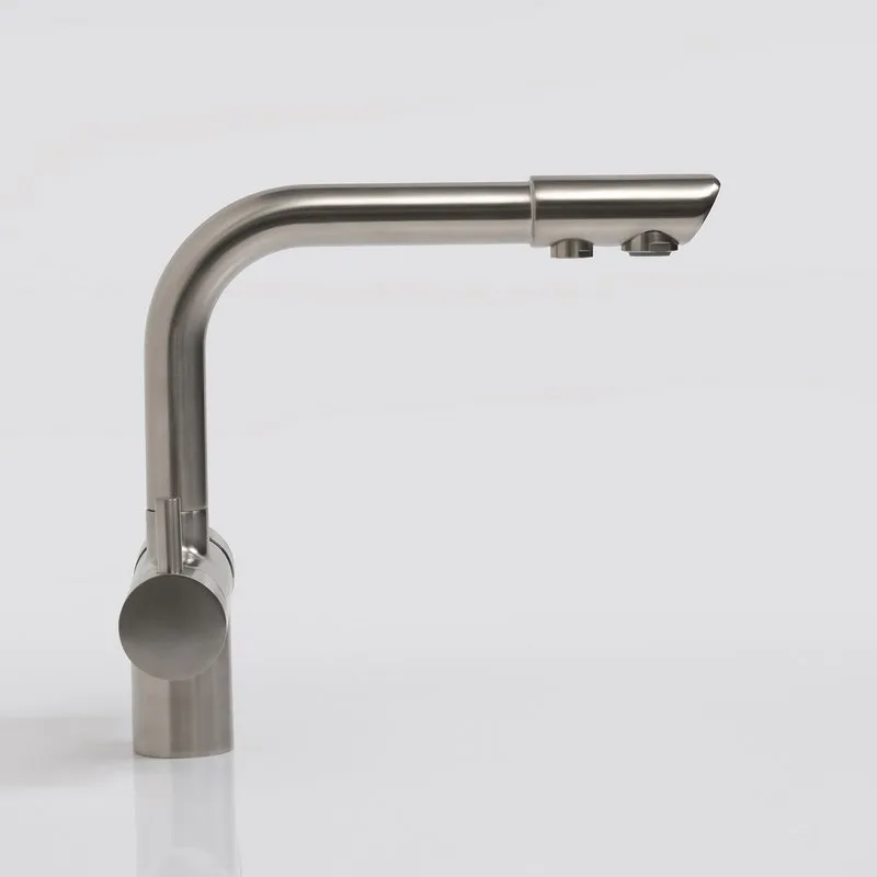 Смеситель для кухни Wasserkraft A8027 матовый хром Sancos — официальный сайт