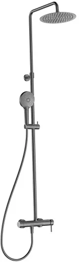 Душевая стойка AQUAme AQM8011GM, графит Sancos — официальный сайт
