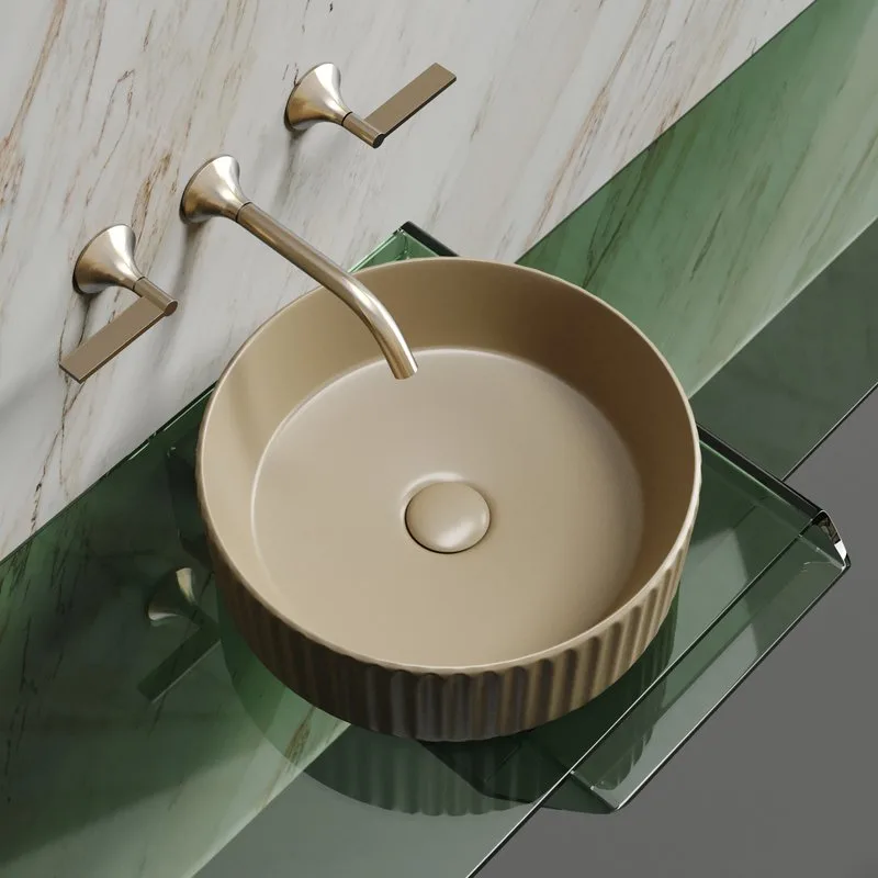 Накладная раковина Ceramicanova Element CN6057MC капучино матовая Sancos — официальный сайт