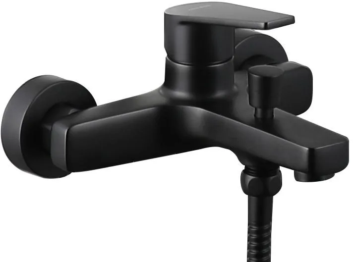 Смеситель для ванны с душем Allen Brau Eclipse 5.E1003-31, матовый черный Sancos — официальный сайт