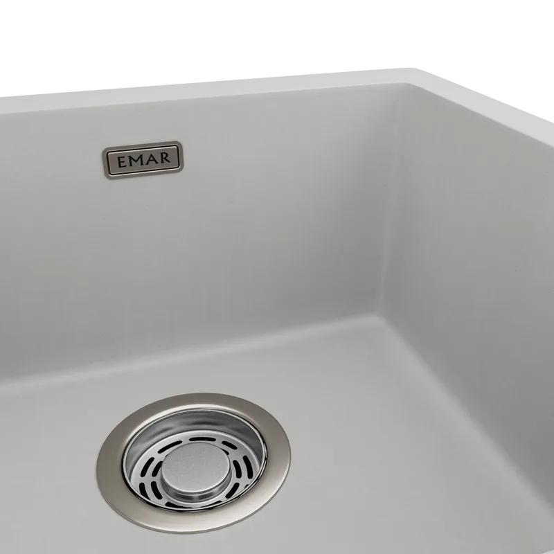 Мойка кухонная Emar Quartz EMQ-1455.P, агат Sancos — официальный сайт