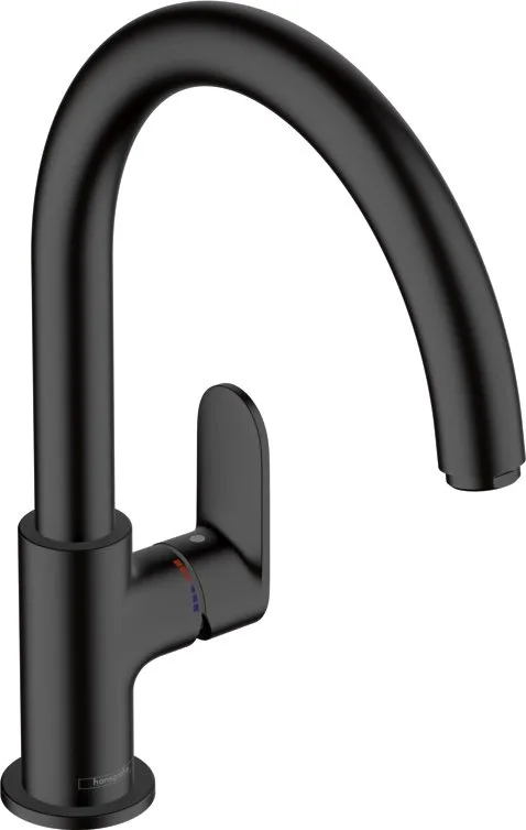 Смеситель для кухни Hansgrohe Vernis Blend M35 71870670 черный Sancos — официальный сайт