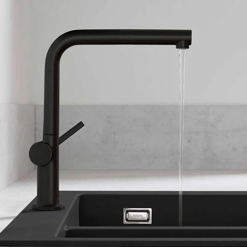 Смеситель для кухни Hansgrohe Talis M54 72840670 матовый черный Sancos — официальный сайт