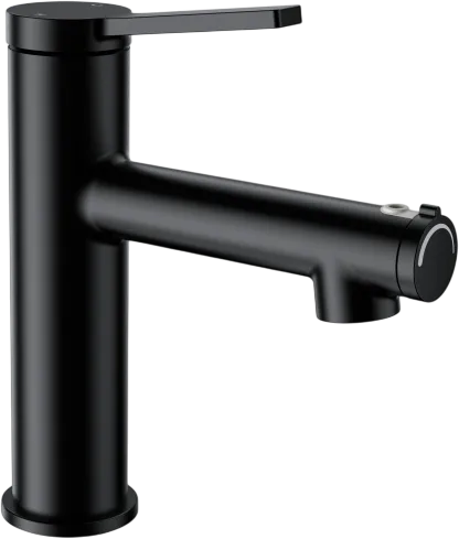 Смеситель для раковины Wonzon & Woghand WW-H1017-MB черный матовый, с функцией полоскания рта Sancos — официальный сайт