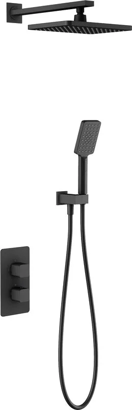 Душевой комплект Timo Petruma SX-5059/03SM, с термостатом, черный Sancos — официальный сайт