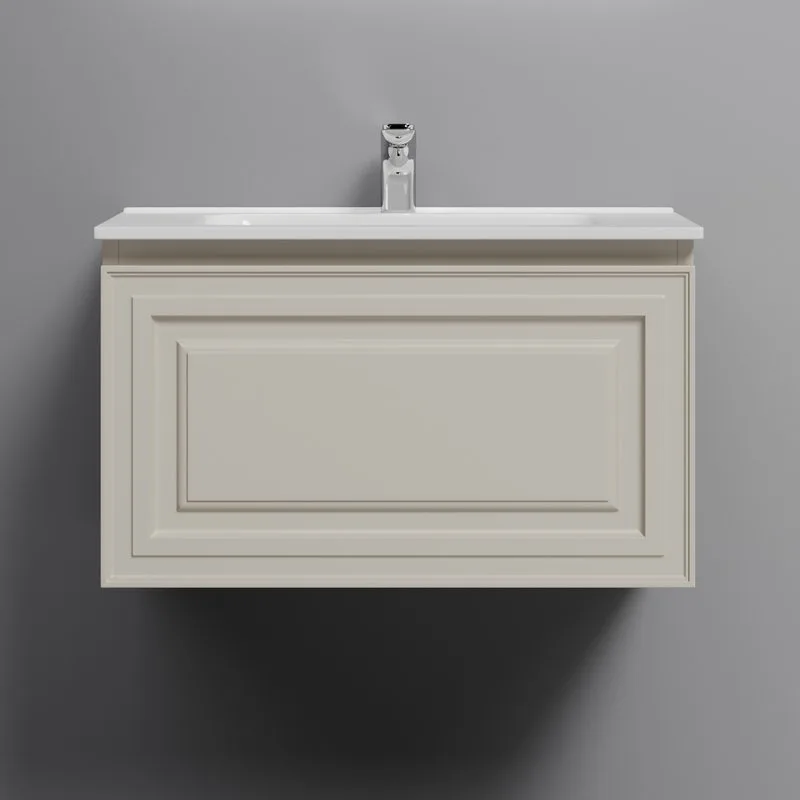 Тумба с раковиной Sancos Very 70 beige soft, раковина CN7007 Sancos — официальный сайт