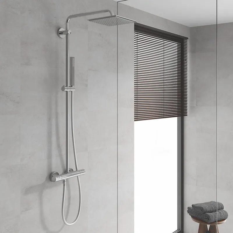 Душевая стойка Grohe Euphoria XXL Cube 230 26187000 Sancos — официальный сайт