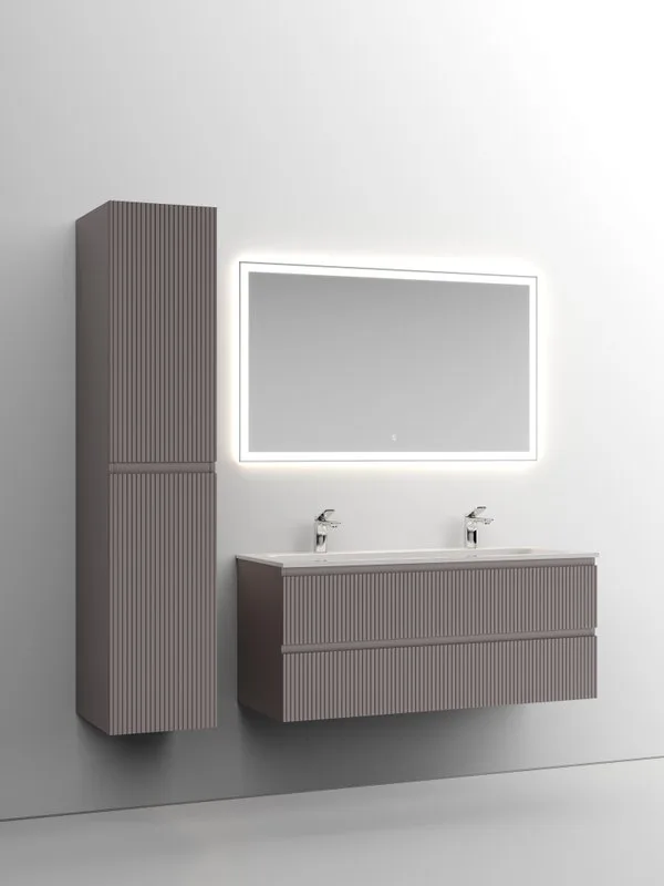 Тумба под раковину Sancos Snob T 120 подвесная Doha soft (пыльная роза), SNT120SM Sancos — официальный сайт