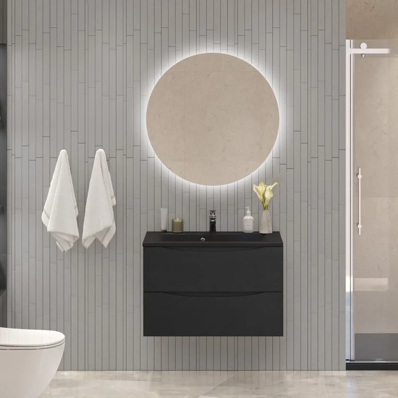 Тумба под раковину без столешницы BelBagno Marino 80 rovere cioccolato amaro Sancos — официальный сайт