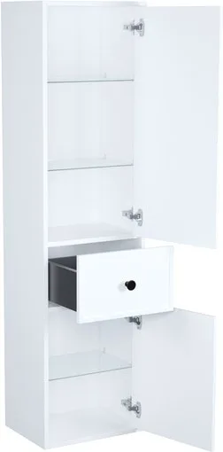 Шкаф-пенал для ванной IDDIS Torr 40 белый матовый Sancos — официальный сайт