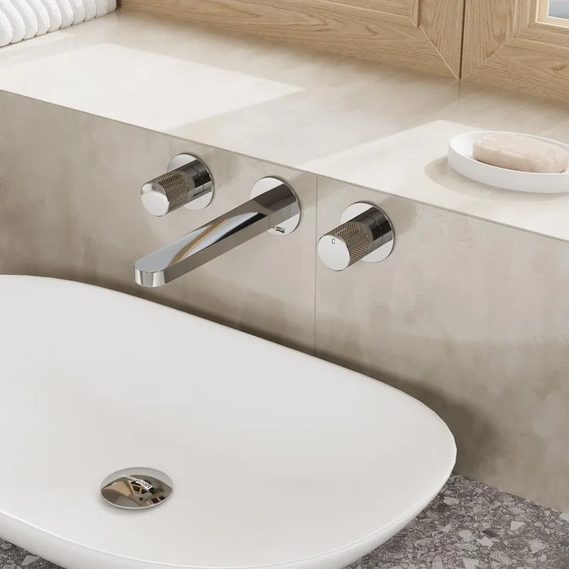 Смеситель для раковины Wasserkraft Mosel 4645 С ВНУТРЕННЕЙ ЧАСТЬЮ, хром Sancos — официальный сайт