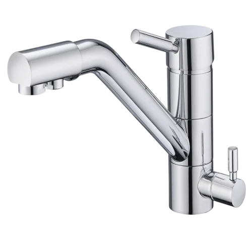 Смеситель для кухни Emar Steel ЕС - 3008 хром Sancos — официальный сайт
