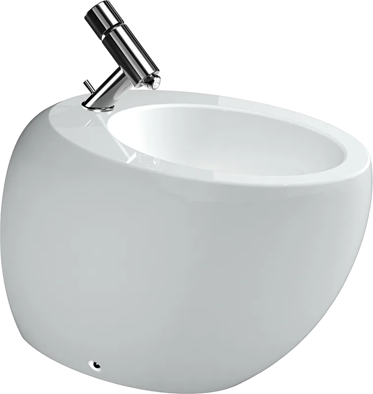 Биде напольное Laufen Alessi one Alessi One 8.3297.1.400.304.1 Sancos — официальный сайт