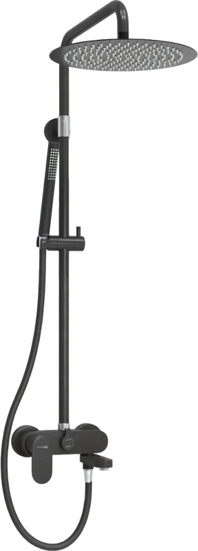 Душевая стойка Wasserkraft Elbe 7400 A174.160.217.CB, черная Sancos — официальный сайт