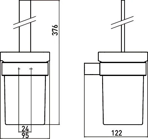 Ершик Emco Loft 0515 133 00 подвесной, черный Sancos — официальный сайт