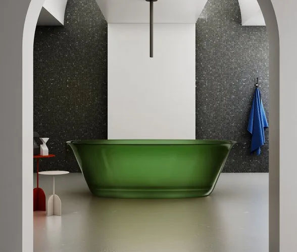 Акриловая ванна Abber Kristall AT9707 Emerald 170x75 см, отдельностоящая, овальная, с донным клапано Sancos — официальный сайт