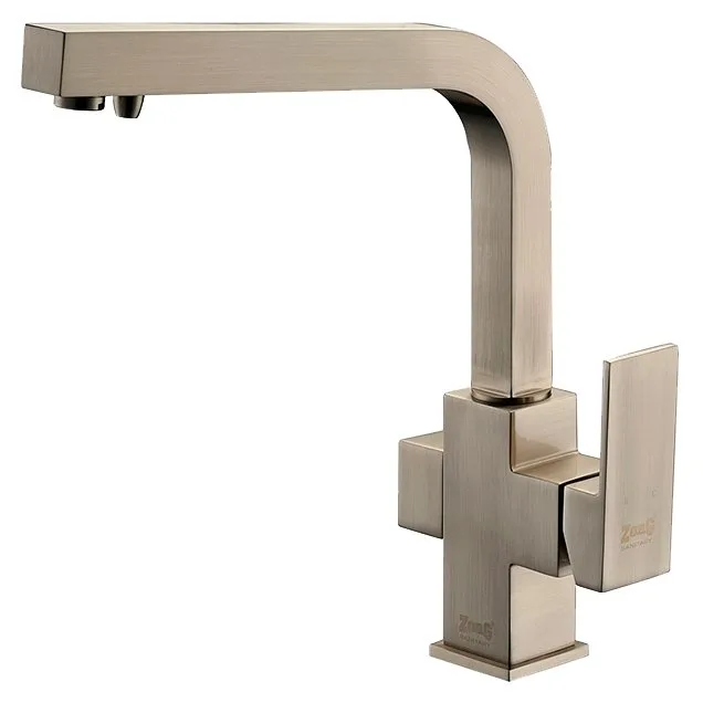 Смеситель для кухни Zorg Clean Water ZR 311 YF-nickel Sancos — официальный сайт