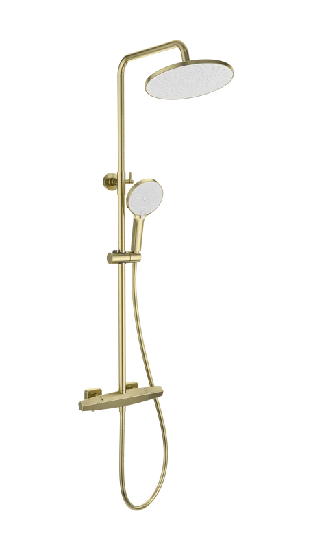 Душевая стойка Wonzon & Woghand NEO WW-B3045-A-BG, брашированное золото Sancos — официальный сайт
