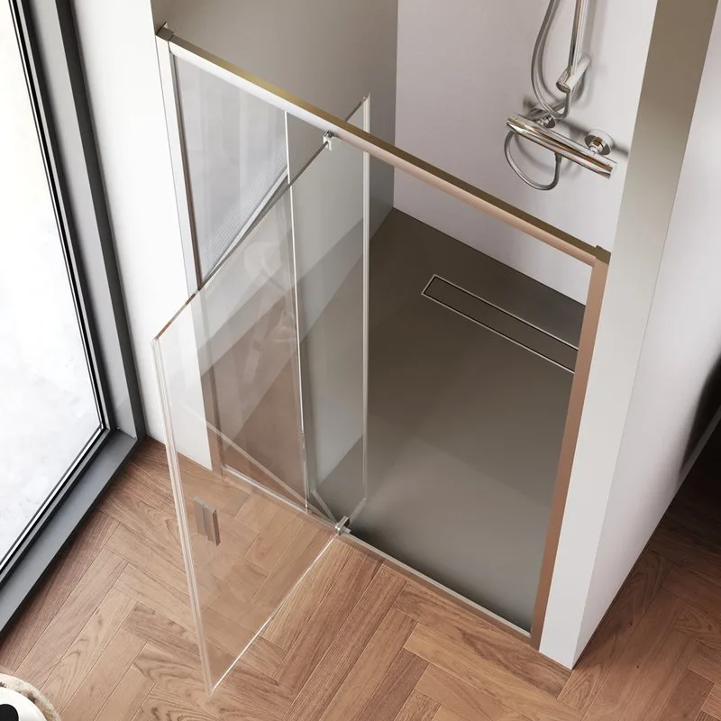 Душевая дверь в нишу AM.PM Gem W90G-100-1P-MT 100 см Sancos — официальный сайт