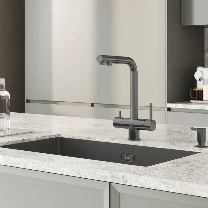 Смеситель для кухни IDDIS Umbra UMBGMPFi05, матовый графит Sancos — официальный сайт