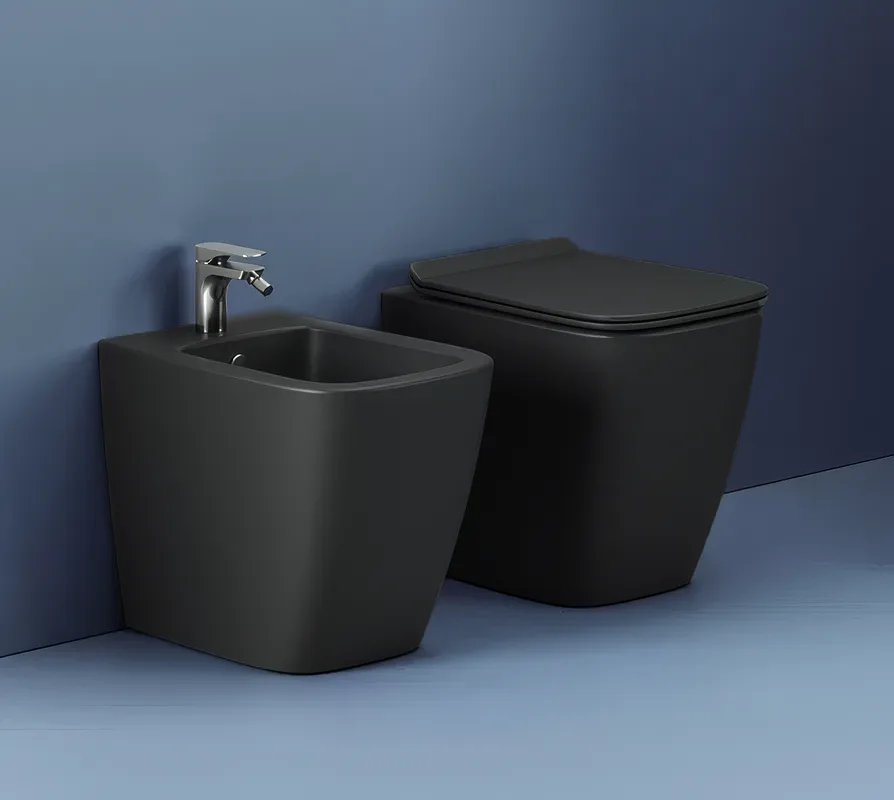 Унитаз приставной напольный ArtCeram A16 Reel ASA001 17 71 с микролифтом, безободковый, матовый черн Sancos — официальный сайт