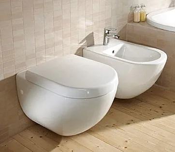 Чаша для унитаза подвесного Villeroy & Boch Subway 6600 1001 alpin Sancos — официальный сайт