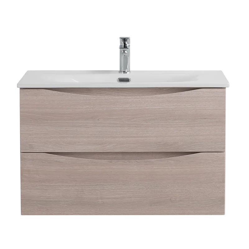 Тумба под раковину без столешницы BelBagno Marino-cer-mini 80 подвесная, rovere grigio Sancos — официальный сайт