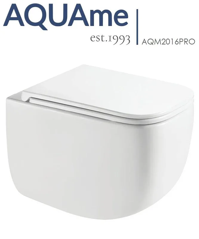 Унитаз подвесной AQUAme AQM2016PRO безободковый Sancos — официальный сайт