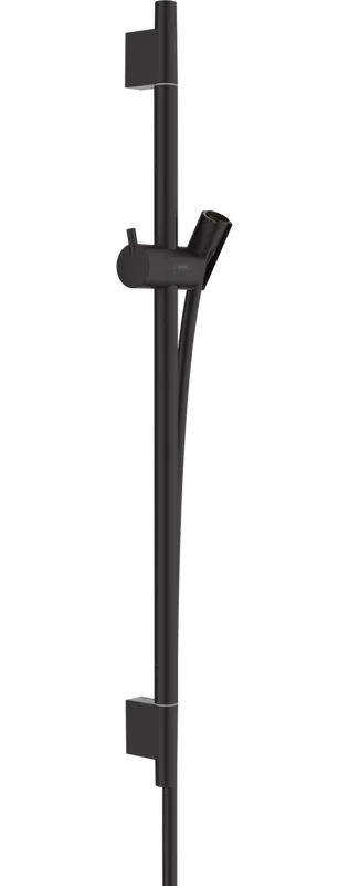Душевая штанга Hansgrohe Unica 28632670 65 см, матовый черный Sancos — официальный сайт