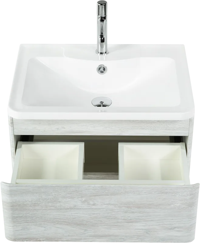 Тумба под раковину без столешницы BelBagno Albano 60 подвесная, rovere vintage bianco Sancos — официальный сайт