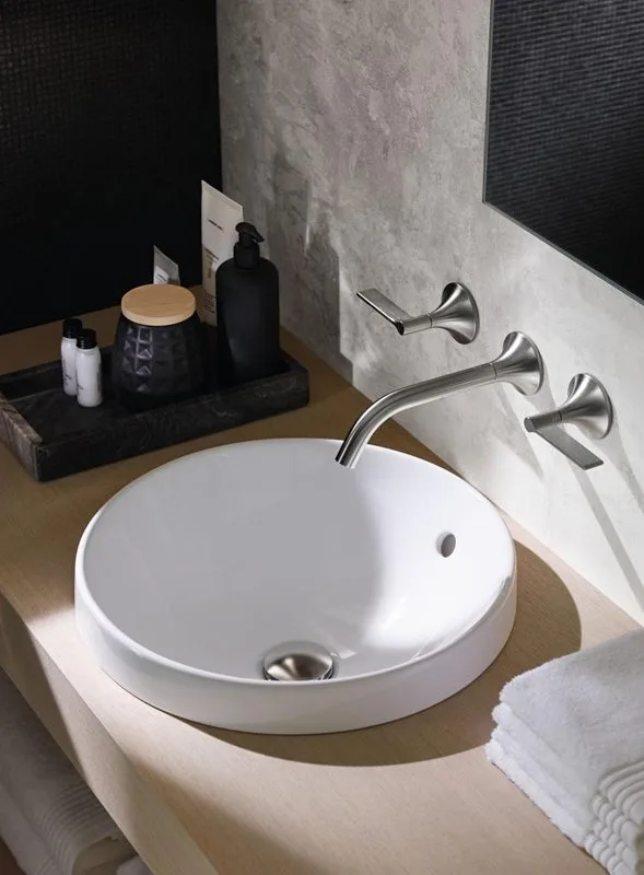 Раковина Geberit Variform 40 с переливом, белая Sancos — официальный сайт