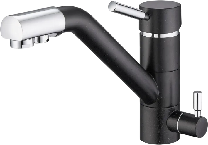 Смеситель для кухни Emar Quartz 3008 морион Sancos — официальный сайт