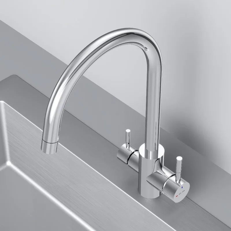 Смеситель для кухни AM.PM X-Joy S F85B07700, хром Sancos — официальный сайт