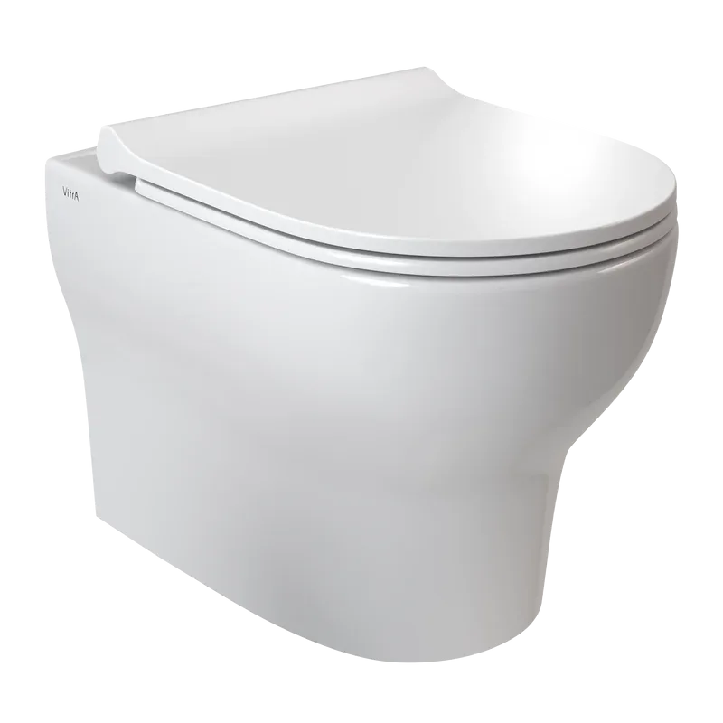 Чаша для унитаза подвесного VitrA Zentrum Round 7786B003-0075 Sancos — официальный сайт