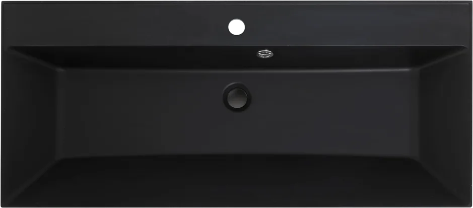 Мебельная раковина BelBagno BB1000/450-LV-ART-AST-NERO черная матовая Sancos — официальный сайт