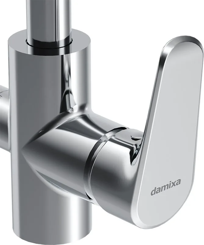 Смеситель для кухни Damixa Merkur 400730000 с каналом для питьевой воды, хром Sancos — официальный сайт