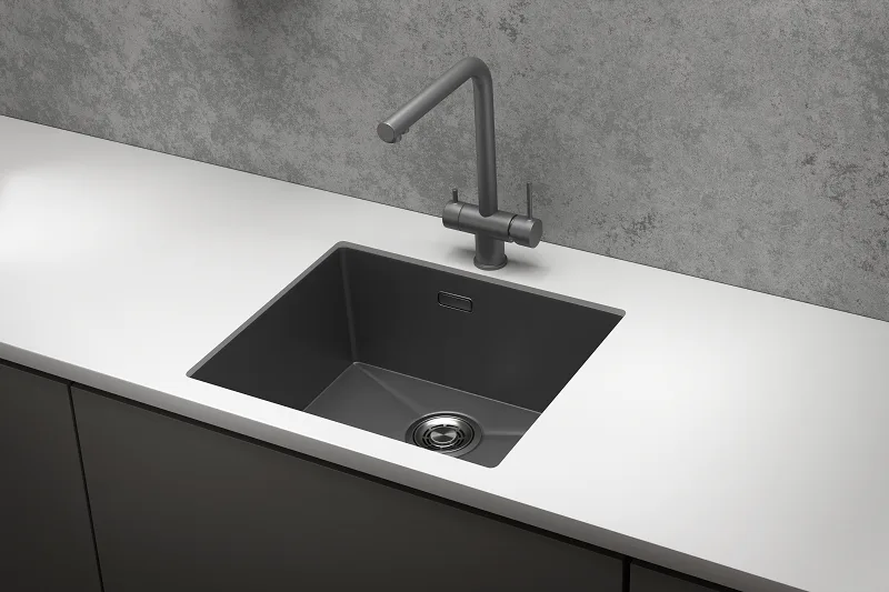 Мойка кухонная Granula 5445U, графит матовый Sancos — официальный сайт